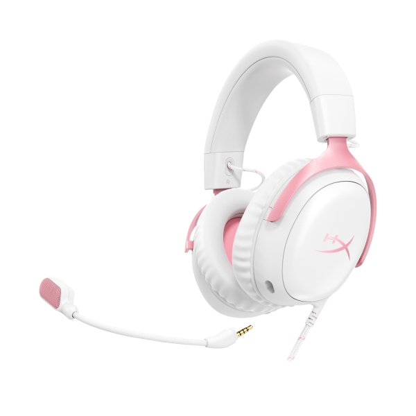 HP HyperX Cloud III WHT/PNK Gaming Headset