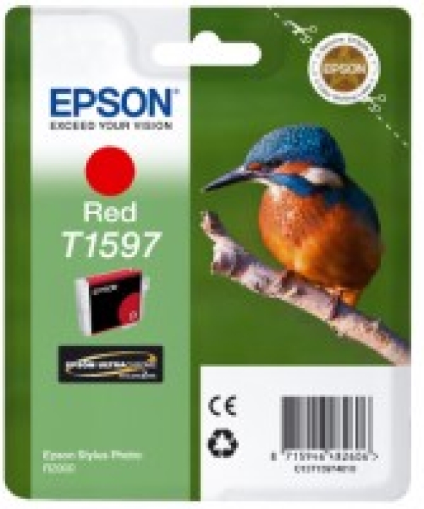 Náplň Epson C13T15974010 červená blistr
