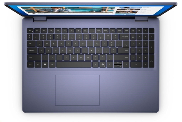 Dell 16 DC16251/C5-120U/16GB/512GB SSD/16" FHD+/Integrated/FgrPr/4 Cell/65W/WLAN/Backlit Kb/W11 Pro/3Y ProSpt