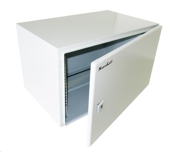 XtendLan 19" venkovní vodotěsný rozvaděč 6U 22U 600x400, krytí IP55, nosnost 65kg, šedý