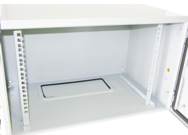 XtendLan 19" venkovní vodotěsný rozvaděč 6U 22U 600x400, krytí IP55, nosnost 65kg, šedý