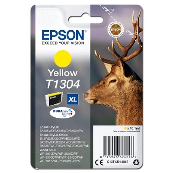 Náplň Epson C13T13044010 (XL) žlutá