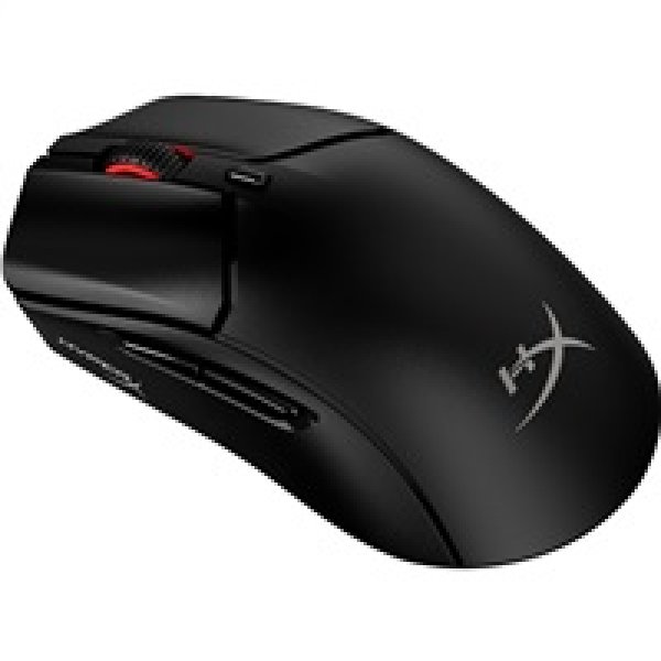 HP HyperX Pulsefire Haste 2/Herní/Optická/Pro praváky/Bezdrátová USB + Bluetooth/Černá