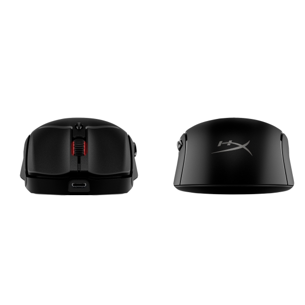 HP HyperX Pulsefire Haste 2/Herní/Optická/Pro praváky/Bezdrátová USB + Bluetooth/Černá