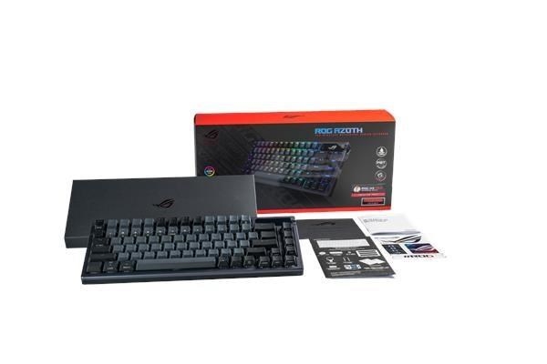ASUS klávesnice ROG AZOTH, mechanická, Bluetooth, US, černá
