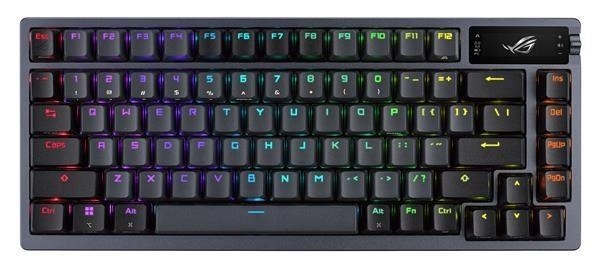ASUS klávesnice ROG AZOTH, mechanická, Bluetooth, US, černá