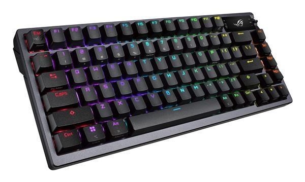 ASUS klávesnice ROG AZOTH, mechanická, Bluetooth, US, černá