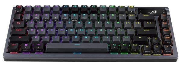 ASUS klávesnice ROG AZOTH, mechanická, Bluetooth, US, černá