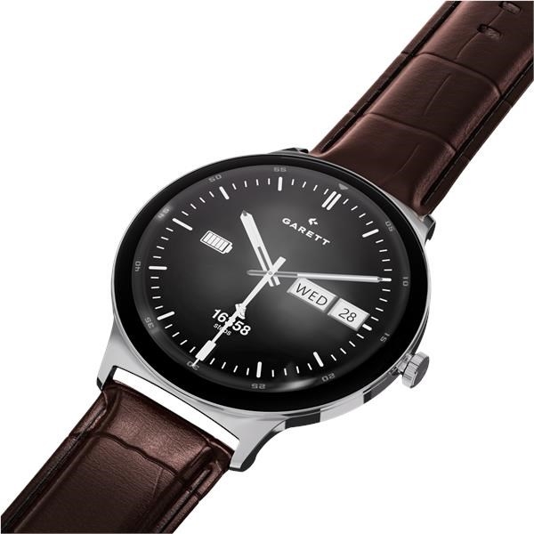 Garett Smartwatch Quantum Silver Steel