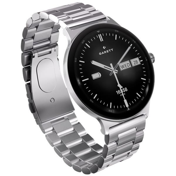 Garett Smartwatch Quantum Silver Steel