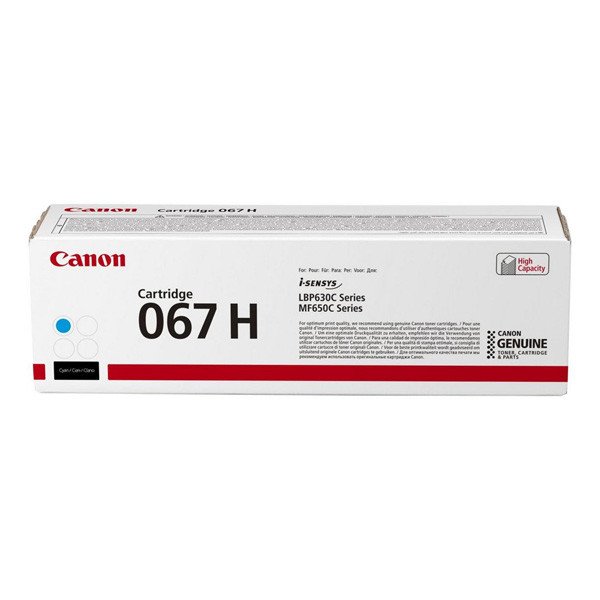 Toner Canon 067H C azurový
