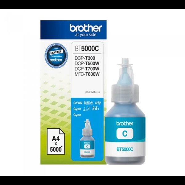 Brother BT-5000C, azurová originální barva do tiskárny Brother