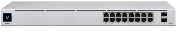 UBNT UniFi Switch USW-16-POE Gen2 [16xGigabit, 8x PoE out 42W, 802.3at/af, 2xSFP, 36Gbps]