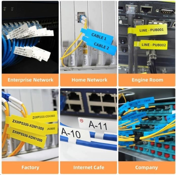 Niimbot štítky na kabely T 25x76mm 200ks Zelené pro B21, B21S, B3, B1S