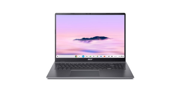 ACER Chromebook Plus 516 (CB516-1HT-57NV),Core 5 120U,16"WUXGA,16GB,256GB SSD,Intel,Chrome OS,Gray