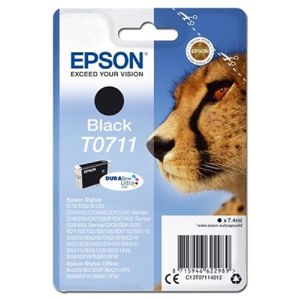 Eppson Ink container  C13T07D14A photo black 115