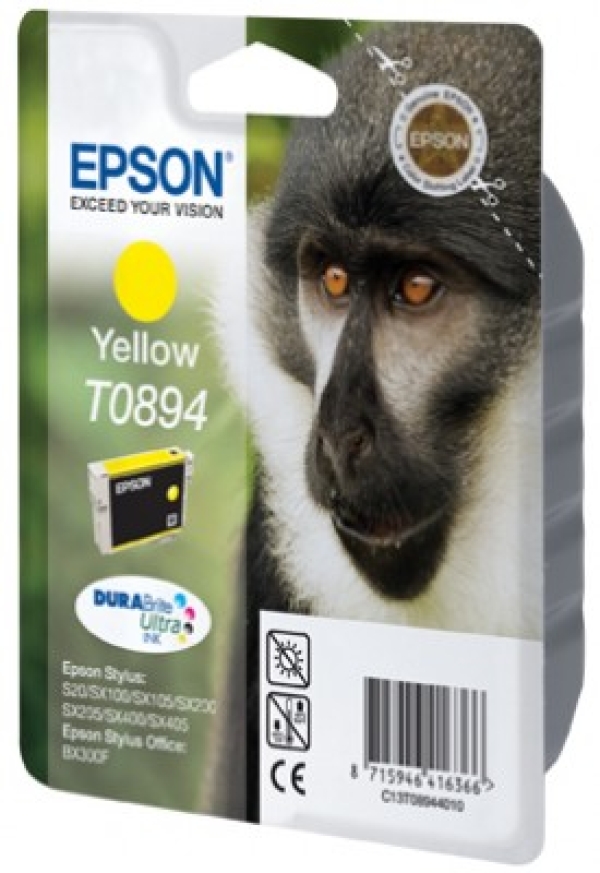 Náplň Epson C13T08944011 žlutá blistr