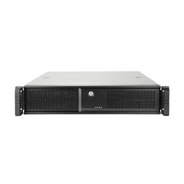 CHIEFTEC skříň Rackmount 2U mATX/ATX, UNC-209S-B, 400W PSU, Black