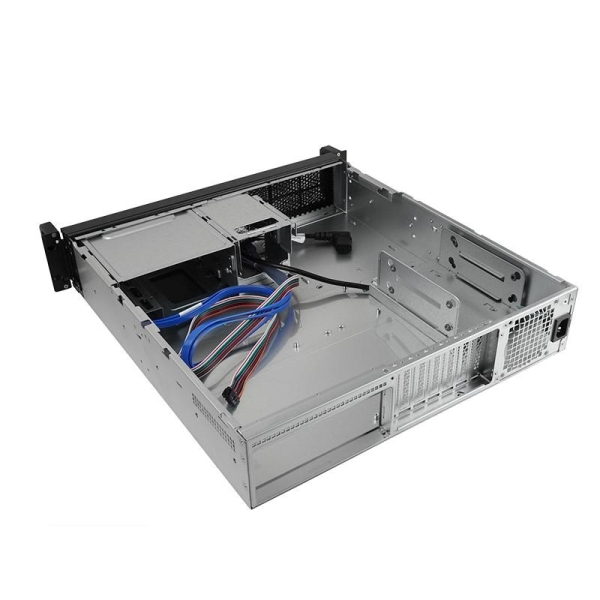 CHIEFTEC skříň Rackmount 2U mATX/ATX, UNC-209S-B, 400W PSU, Black