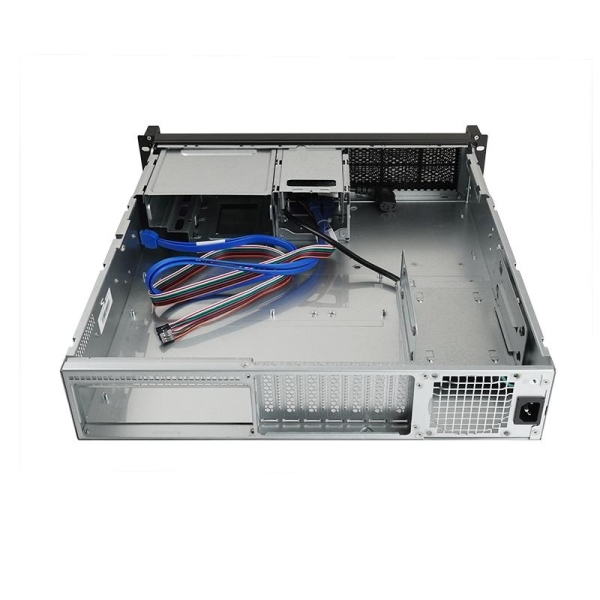 CHIEFTEC skříň Rackmount 2U mATX/ATX, UNC-209S-B, 400W PSU, Black