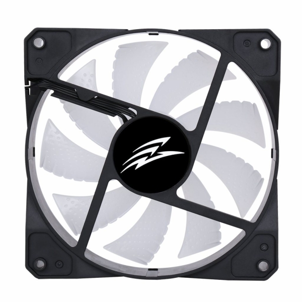 EVOLVEO 12FS ventilátor 120mm, ARGB, černý rám, slave