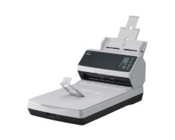 FUJITSU-RICOH skener Fi-8270 A4, deska+průchod, 70ppm, 600dpi, LAN RJ45-1000, USB 3.2,ADF 100listů, 10000 listů za den