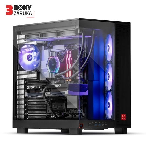 LYNX ULTIMATE Ryzen 7 9800X3D 64GB 2TB SSD NVMe RTX 5070 Ti 16G W11 Home