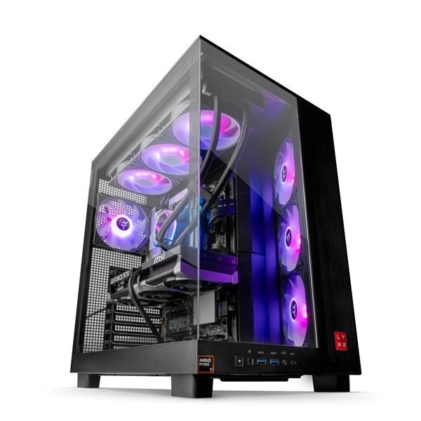 LYNX ULTIMATE Ryzen 7 9800X3D 64GB 2TB SSD NVMe RTX 5070 Ti 16G W11 Home
