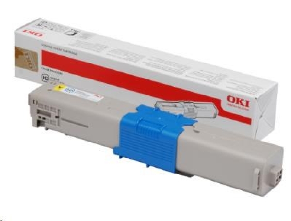 Toner OKI 44469704 žlutý