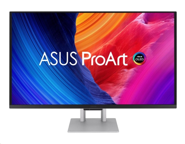 ASUS LCD 27" PA27UCDMR ProArt Display, 4K UHD, QD-OLED, Ultraslim, 240Hz, 0,1ms, HDR10, 99% DCI-P3, Thunderbolt4, Silver