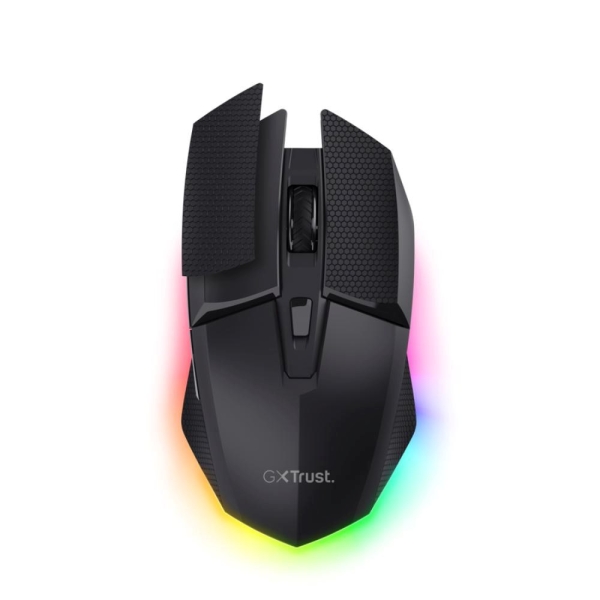 TRUST Myš GXT 122 Felox+, Bezdrátová, RGB, černá