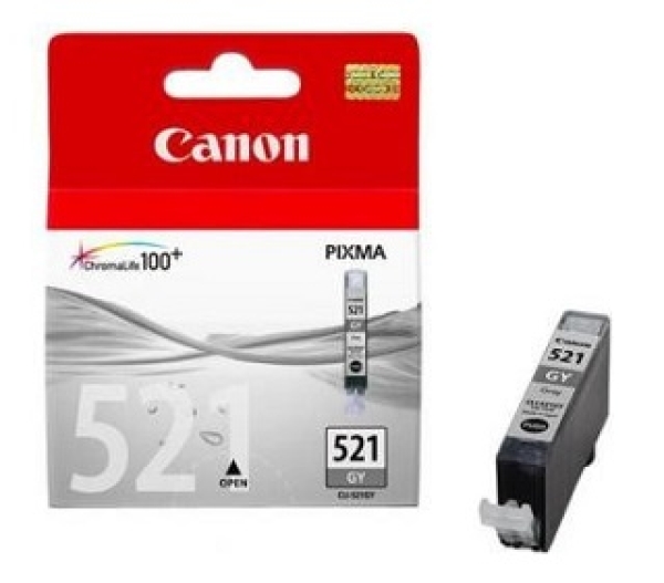 Náplň Canon CLI-521GY šedá (9 ml)