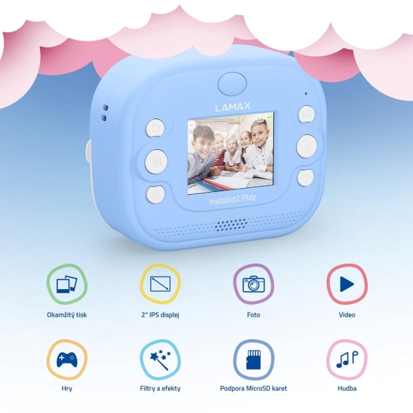 LAMAX InstaKid2 Play - blue