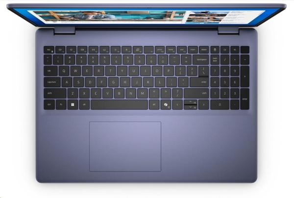 Dell 16 DC16251/C5-120U/16GB/512GB SSD/16" FHD+/Integrated/FgrPr/4 Cell/65W/WLAN/Backlit Kb/W11 Pro/3Y ProSpt