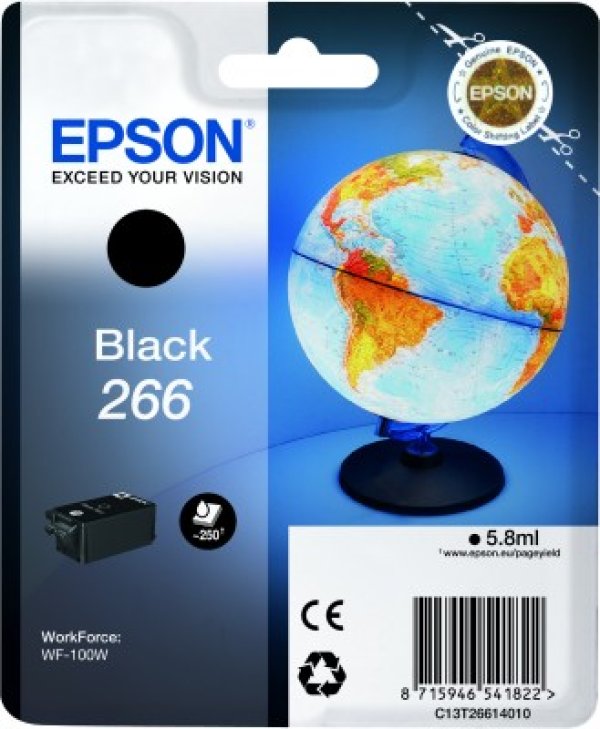 Náplň Epson 266, C13T26614010 černá