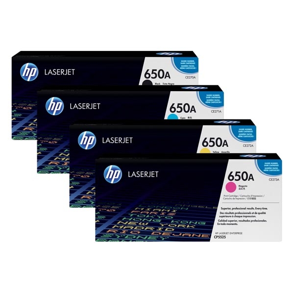 Toner HP č.650A CE270A černý