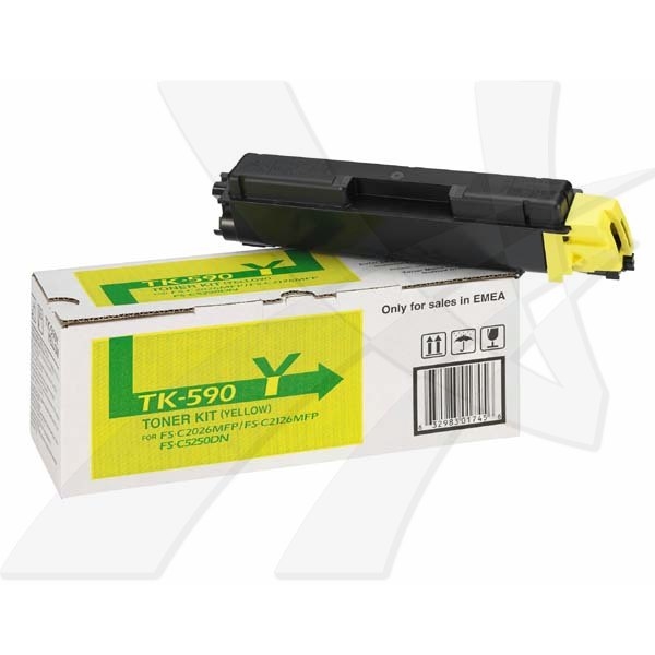 Toner Kyocera TK-590Y 1T02KVANL0 žlutý