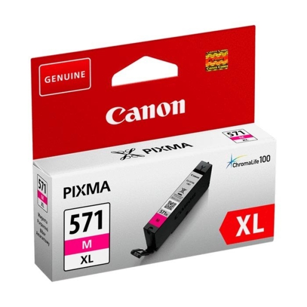 Canon CLI 571XL M (0333C001), purpurová barva pro tiskárny Canon