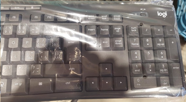Klávesnice + myš LOGITECH Silent Wireless Combo MK295 (920-009808) bezdrátová