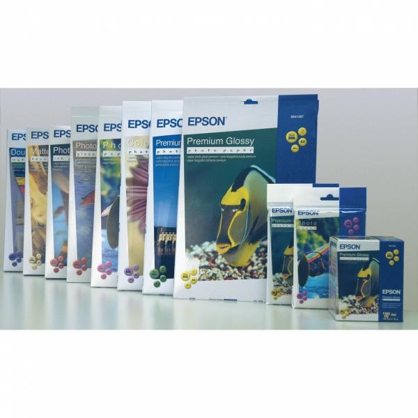 Epson Photo Quality InkJet Paper, foto papír, matný, bílý, A4, 102 g/m2, 720dpi, 100 ks, C13S041061, inkoustový