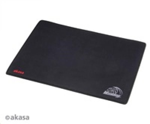 AKASA podložka pod myš Venom Black, tloušťka 3mm, přirodní pryž, odolná proti špíně a prachu, černá
