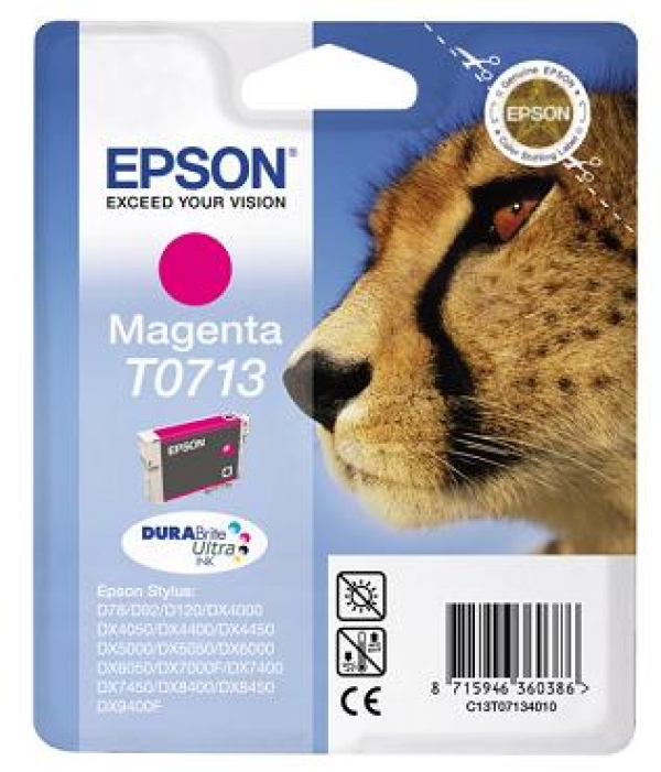 Náplň Epson C13T07134011 purpurová