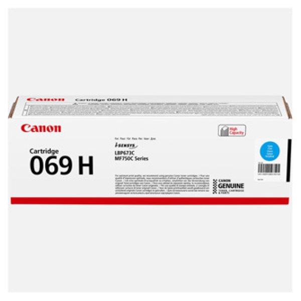 Toner Canon CRG-069HC azurový