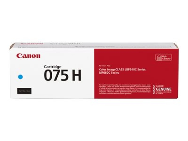 Toner Canon 075H, 6368C002 azurový (2 500 stran)