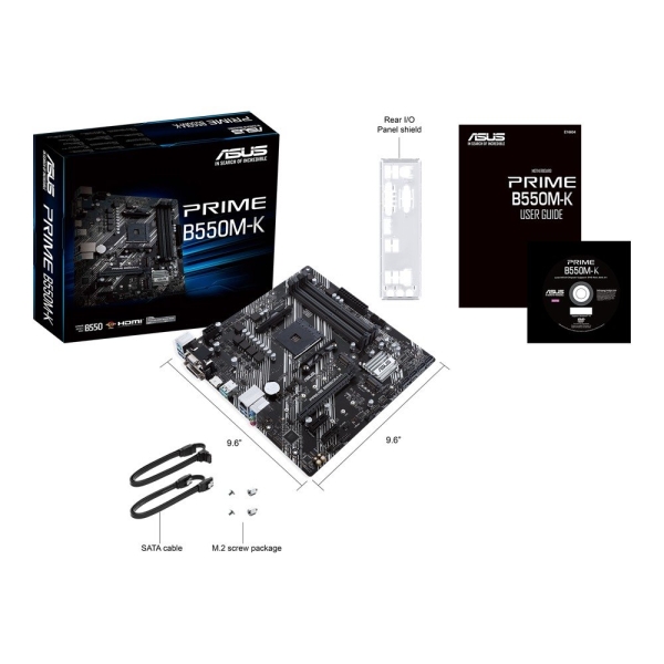 MB ASUS Prime B550M-K /AM4/4xDDR4/M.2/HDMI/DVI-D/D-sub/mATX