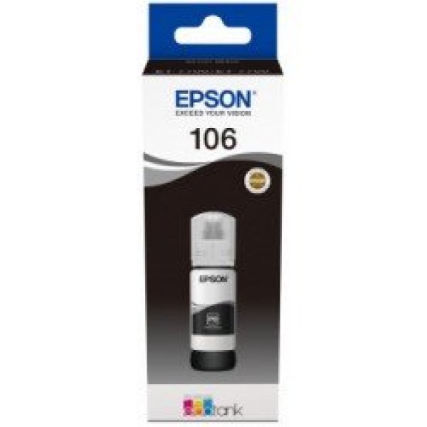 Náplň Epson 106, C13T00R140 foto černá