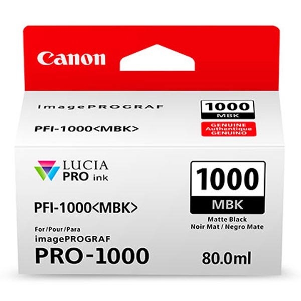 Náplň Canon PFI-1000MBK matná černá