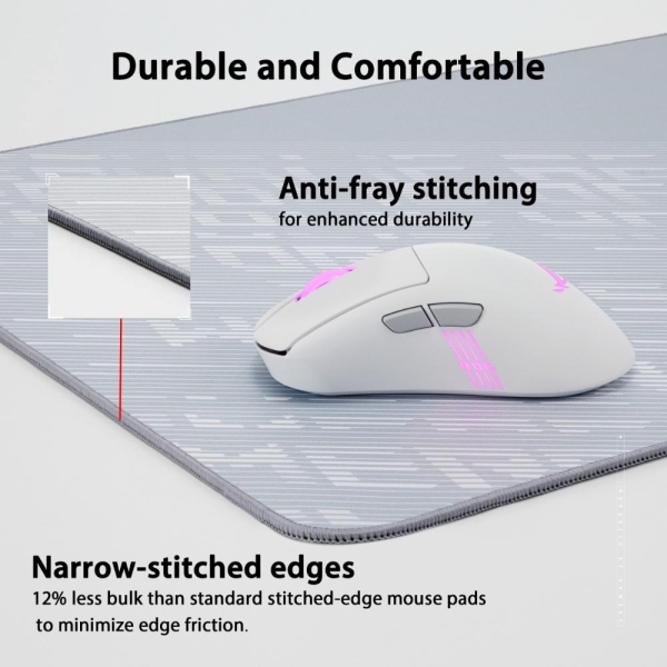 ASUS podložka pod myš ROG Scabbard II Arctic Gray XXL, textil