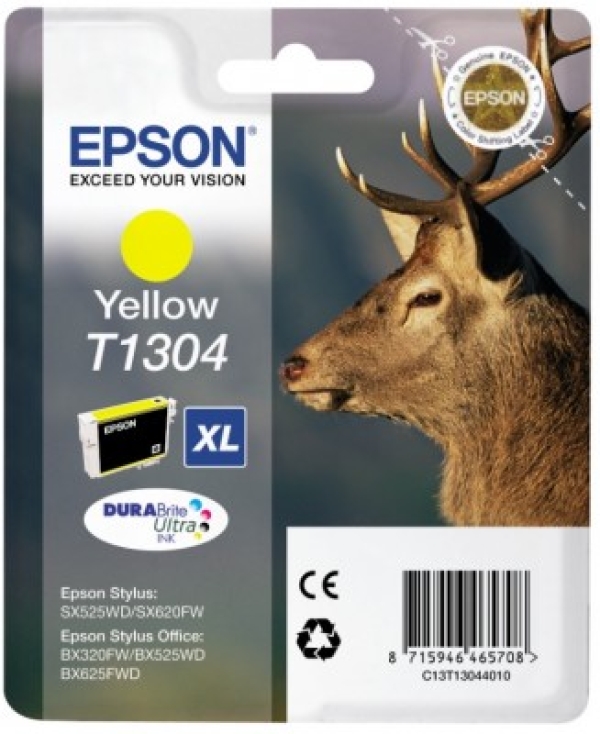 Náplň Epson C13T13044010 (XL) žlutá