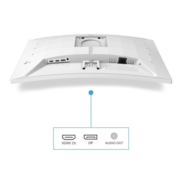 Philips MT 27" 27M2C5201L - 1920x1080,Fast VA,180Hz,2xHDMI,1xDP,zakřivený,bílá